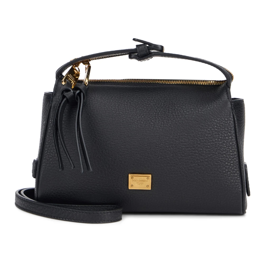 Dolce & Gabbana - Vittoria Schultertasche - Bags - Damen - Schwarzk - One Size