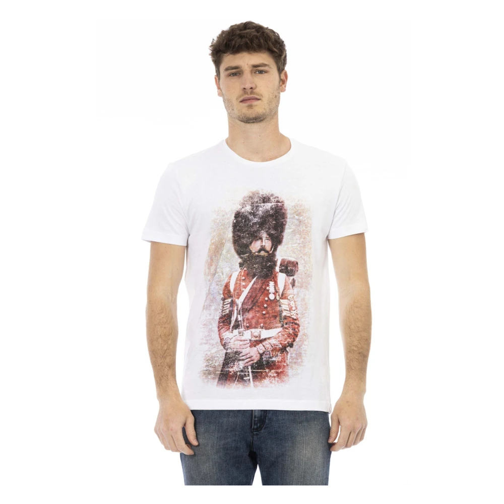 Trussardi Action Herren Weiß T-Shirt Männer Mittel - Bild 6