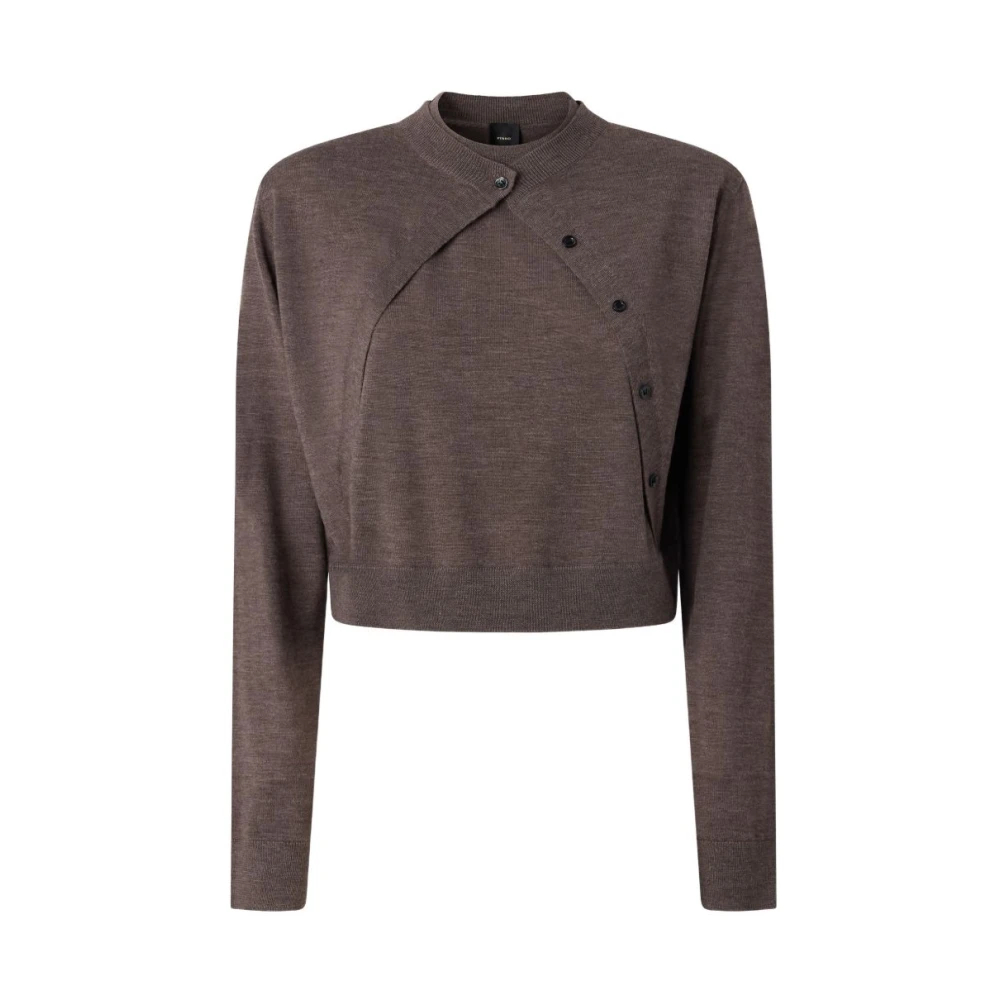 Pinko , Damen, Strickwaren, Braun, L - Bild 3