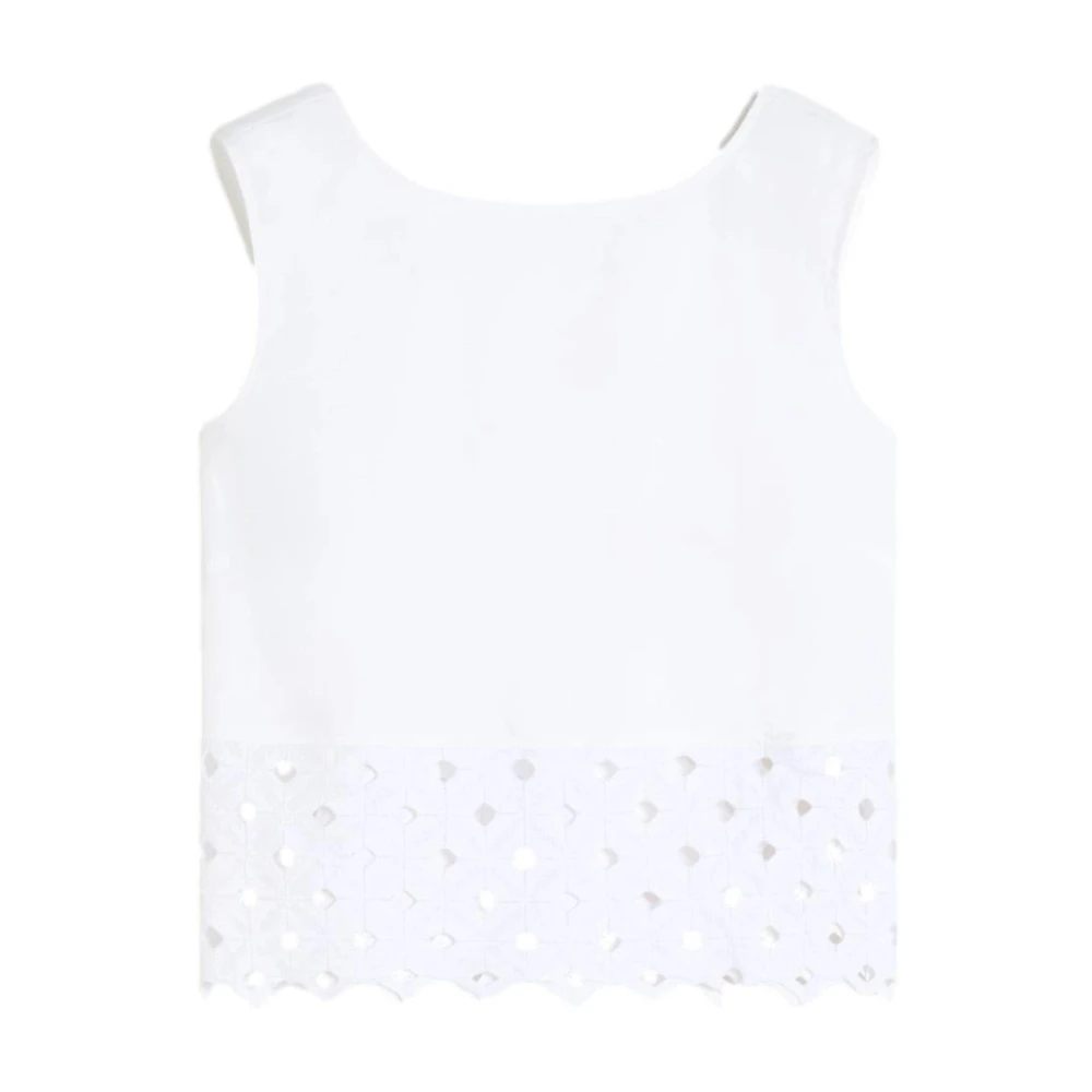 Max Mara Damen Weiß - Ärmellose Oberteile - Tops - M