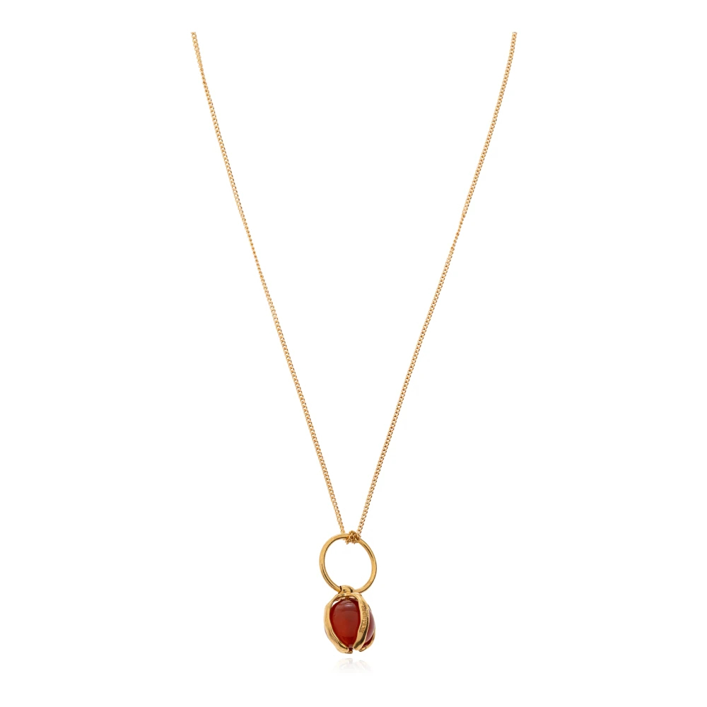 Jil Sander Damen Gelb - Anhänger-Halskette - Accessories - One Size