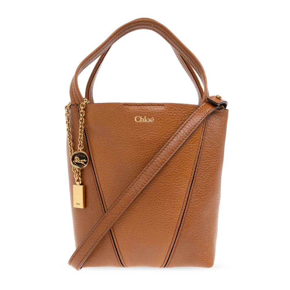 CHLOé | Brown Chloé Spin small tote bag | female | PZ - Bild 3