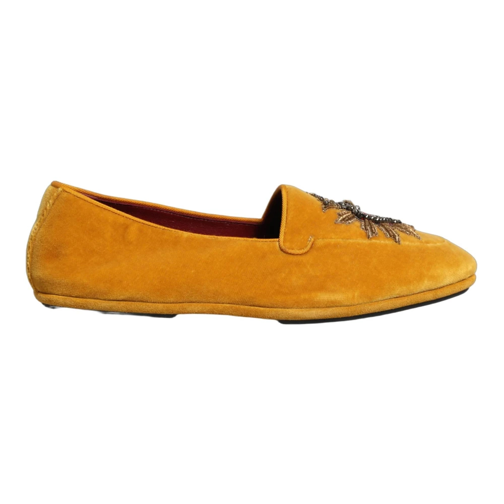Dolce & Gabbana Herren Gelb - Heart Loafers - Shoes - 42 Eu