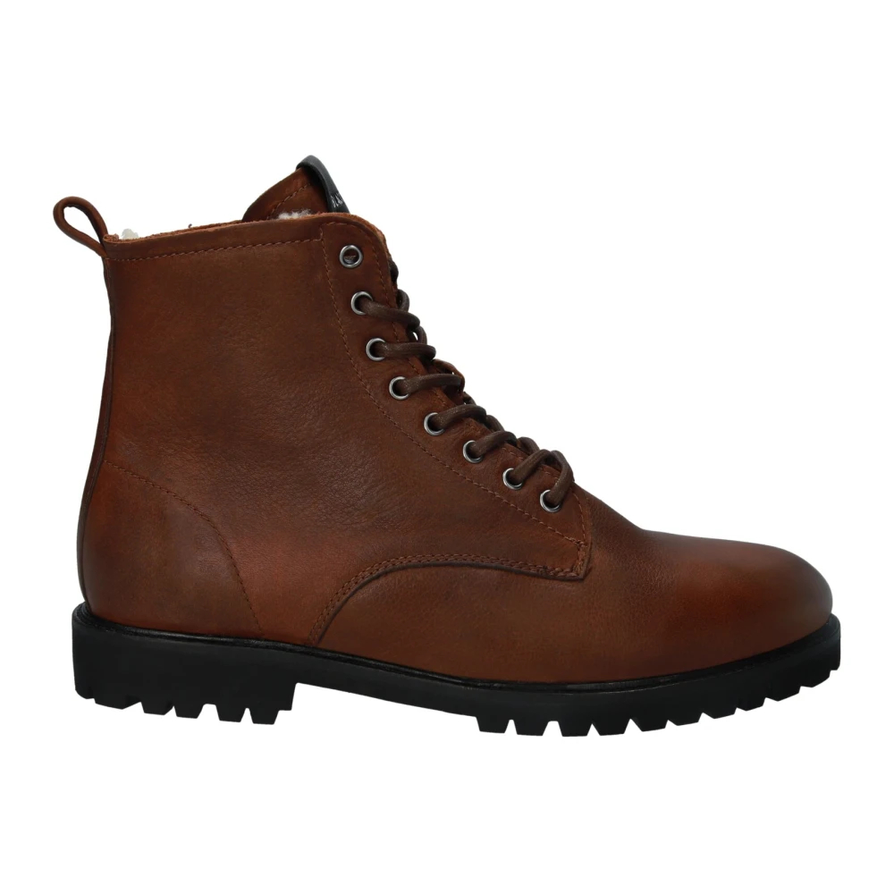 Blackstone Herren Braun Schuhe Lace Up Boots - Fur - Bild 4