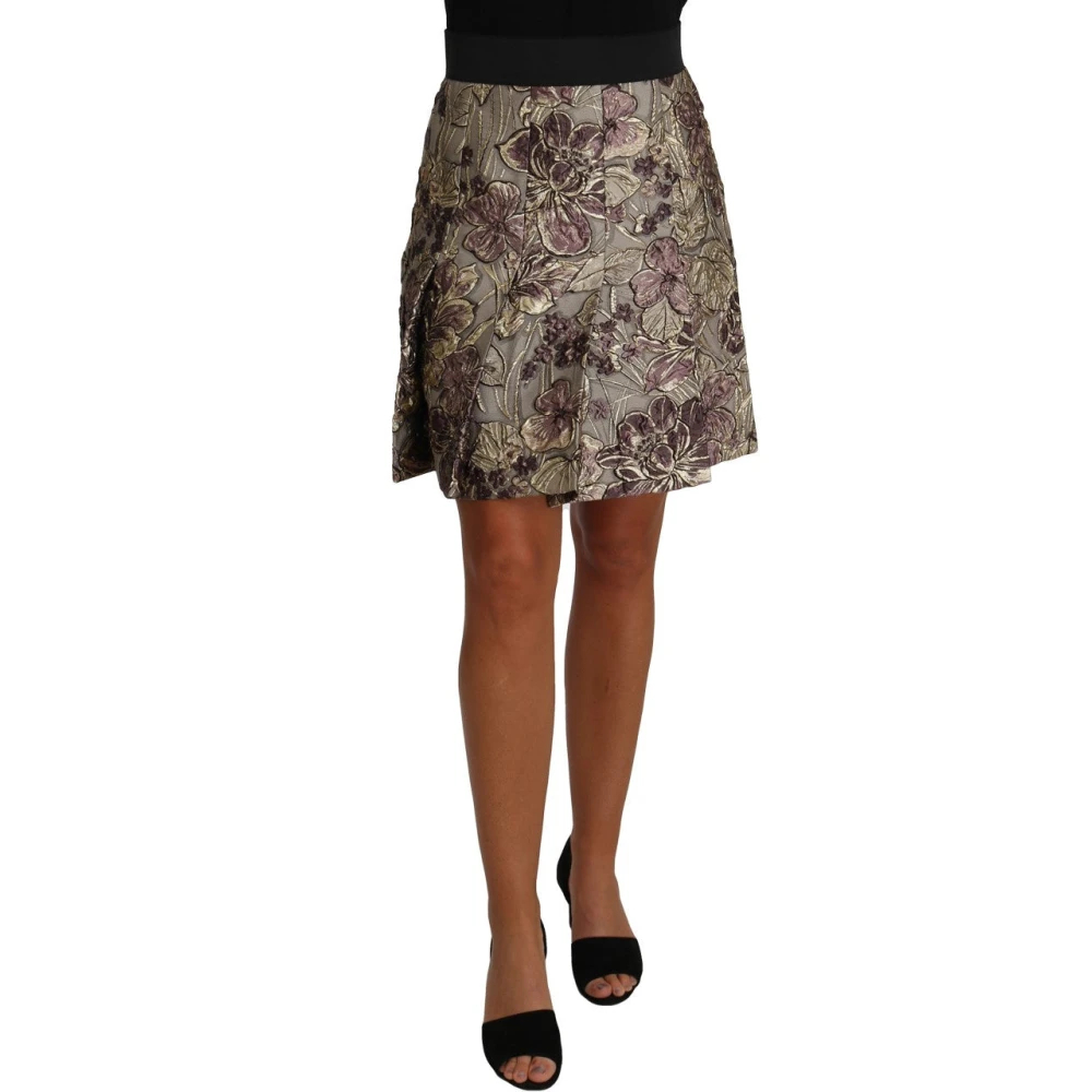 Dolce & Gabbana Damen Multicolor - Short Skirts - Skirts - Mehrfarbig - S