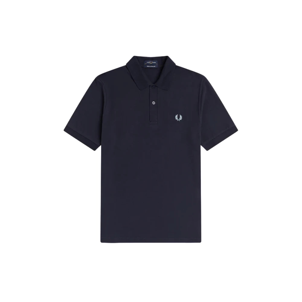 Fred Perry Blau Polo-Shirt The Original - Bild 4