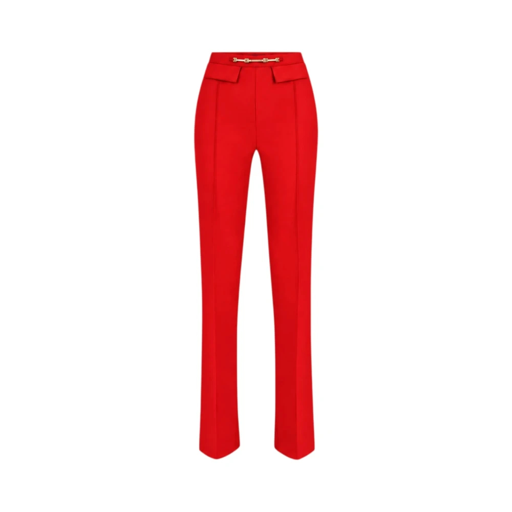 Elisabetta Franchi , Damen, Hosen, Rot, Xs - Bild 5