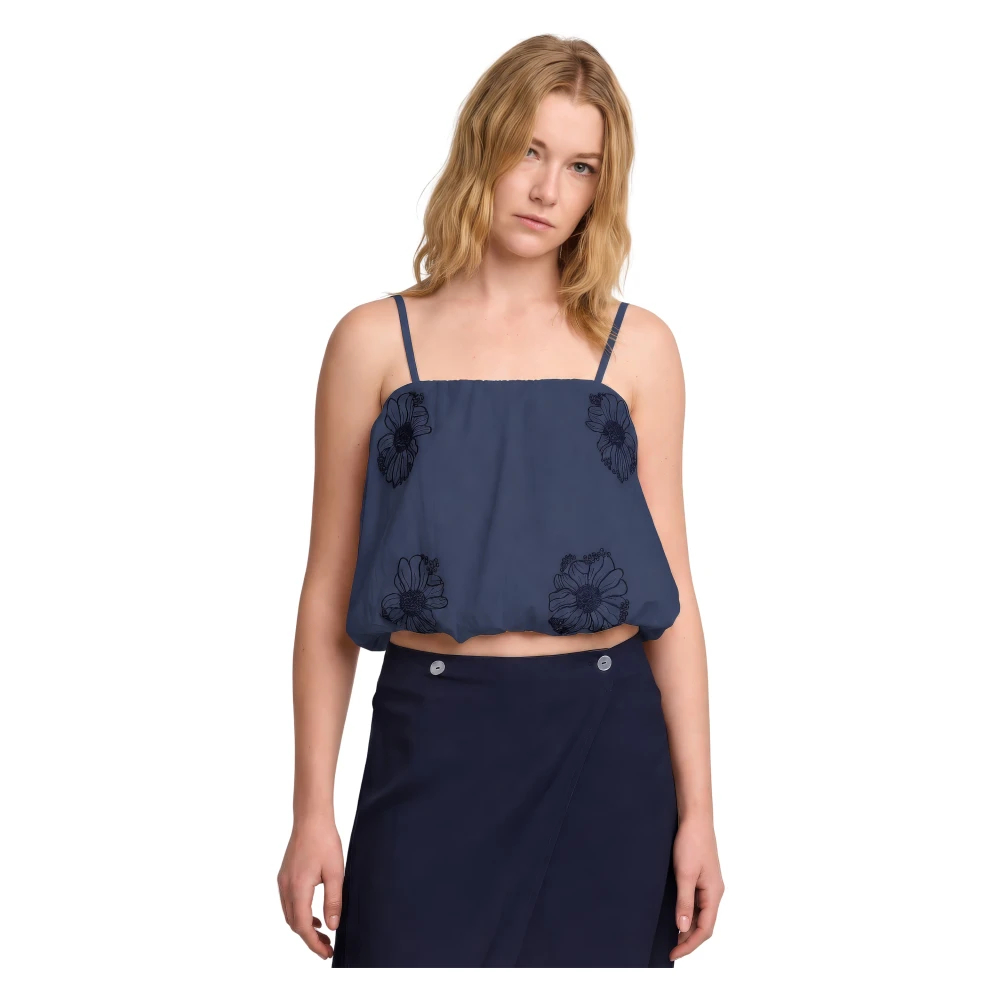 Kocca Damen Blau - Ärmellose Oberteile - Tops - L