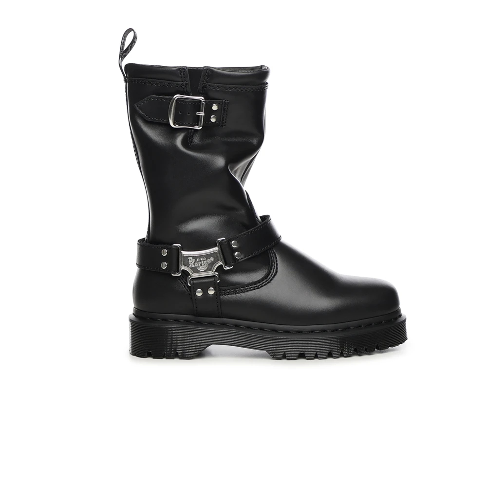 Dr. Martens - Anistone High Biker Boots - Shoes - Damen - Schwarzk - 38 Eu - Image 4