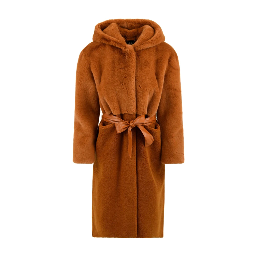 Bomboogie Damen Orange - Stylischer Mantel - Coats - M