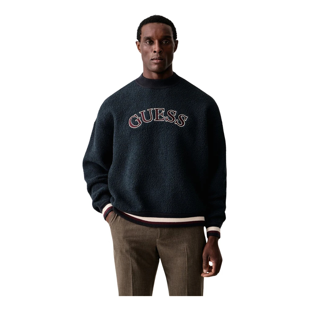 Guess Herren Bleu Kapuzensweatshirt Macon Cn - Bild 3