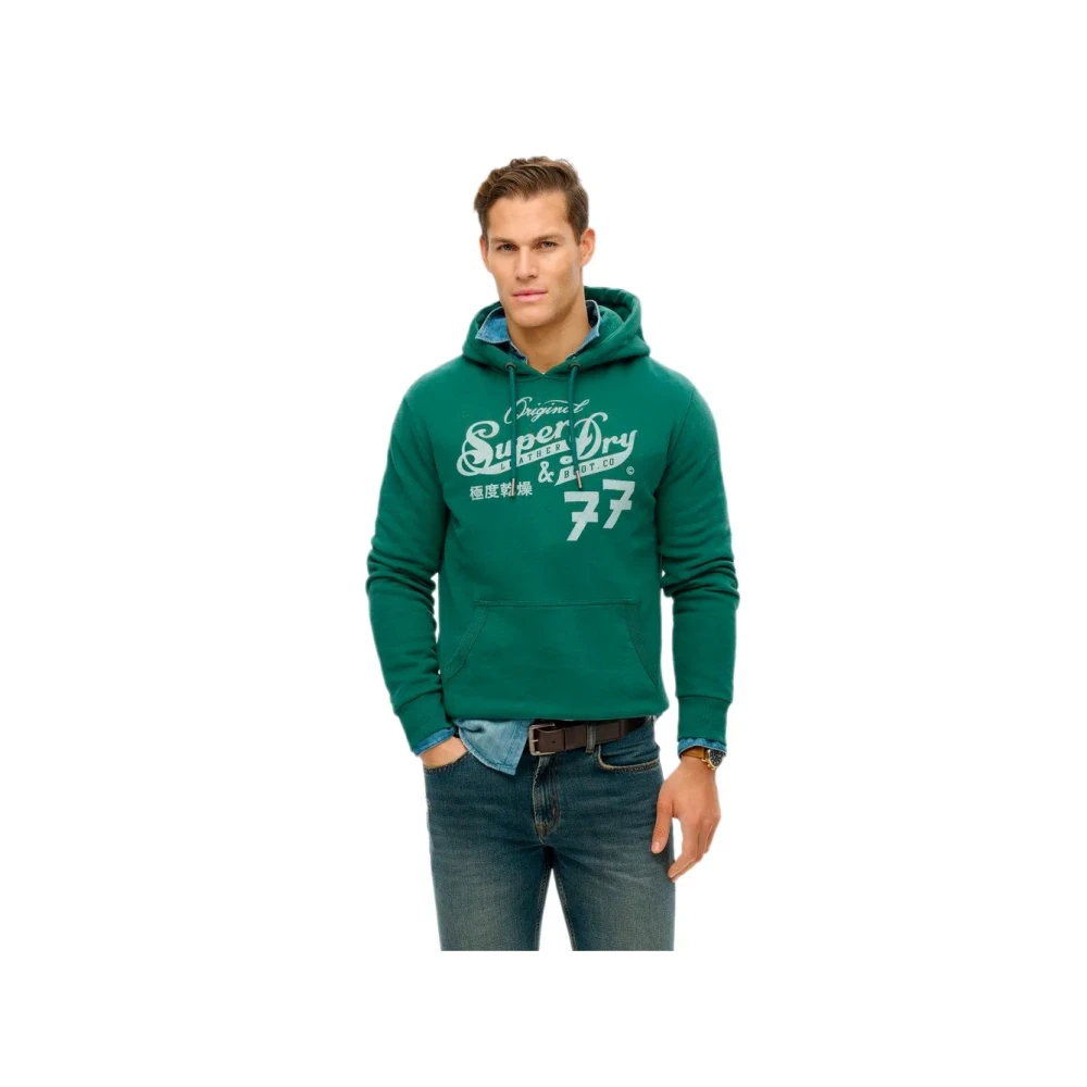 Superdry , Herren, Sweatshirts & Hoodies, Grün, S - Bild 5