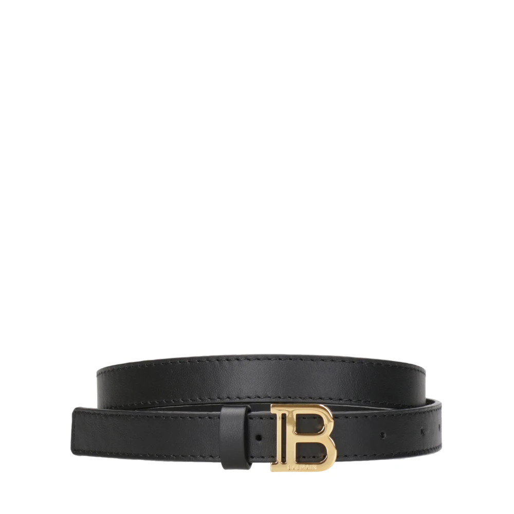 Balmain Herren Schwarz - Belts - Accessories - K -L