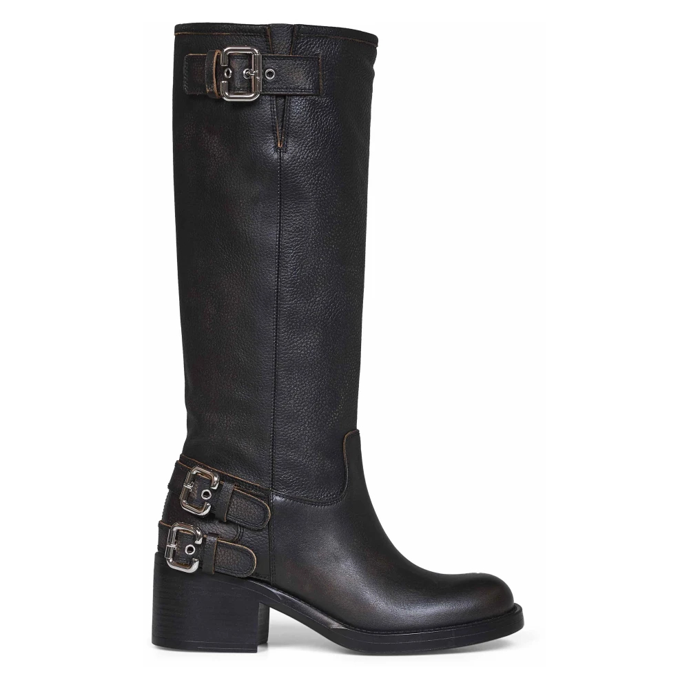 Chloé - Dakota Biker Stiefel - Shoes - Damen - Schwarzk - 38 Eu - Bild 7