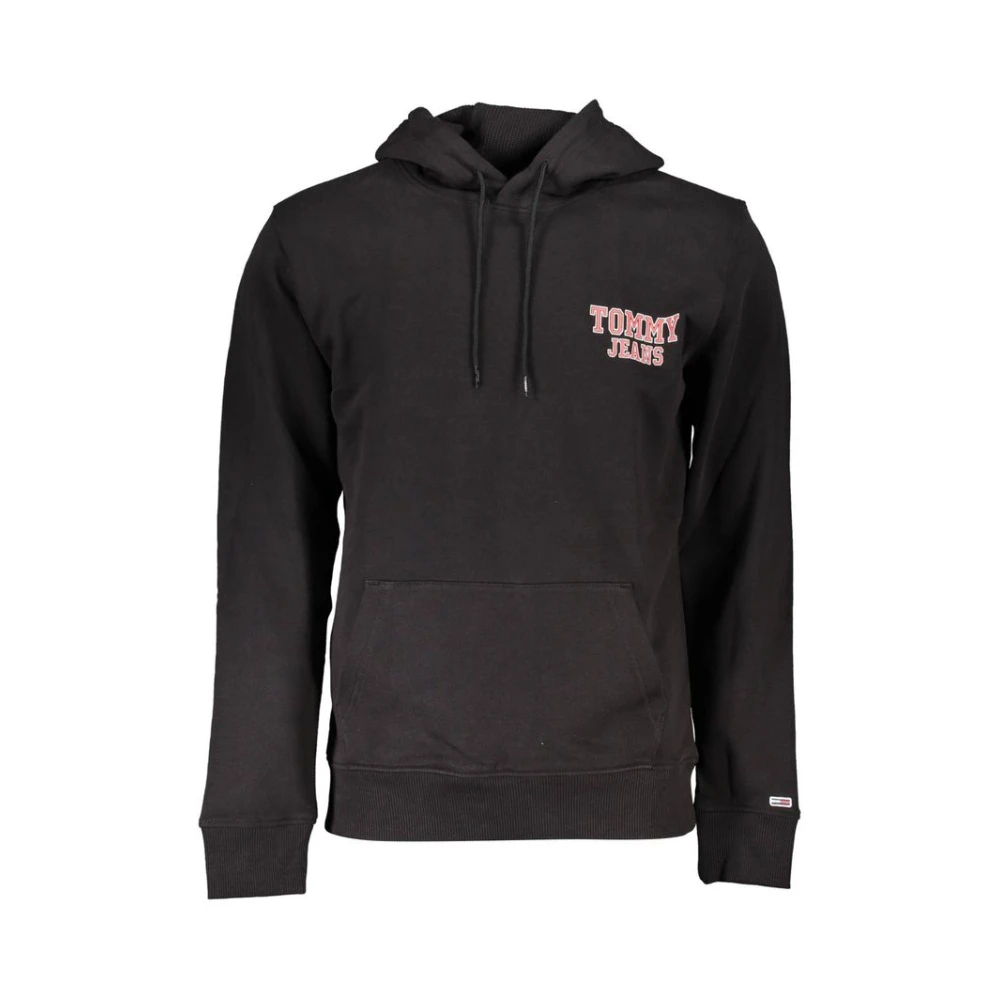 Tommy Hilfiger Herren Schwarz Regular Entry Graphic Hoodie 100% Organic Cotton Black Cm - Bild 5