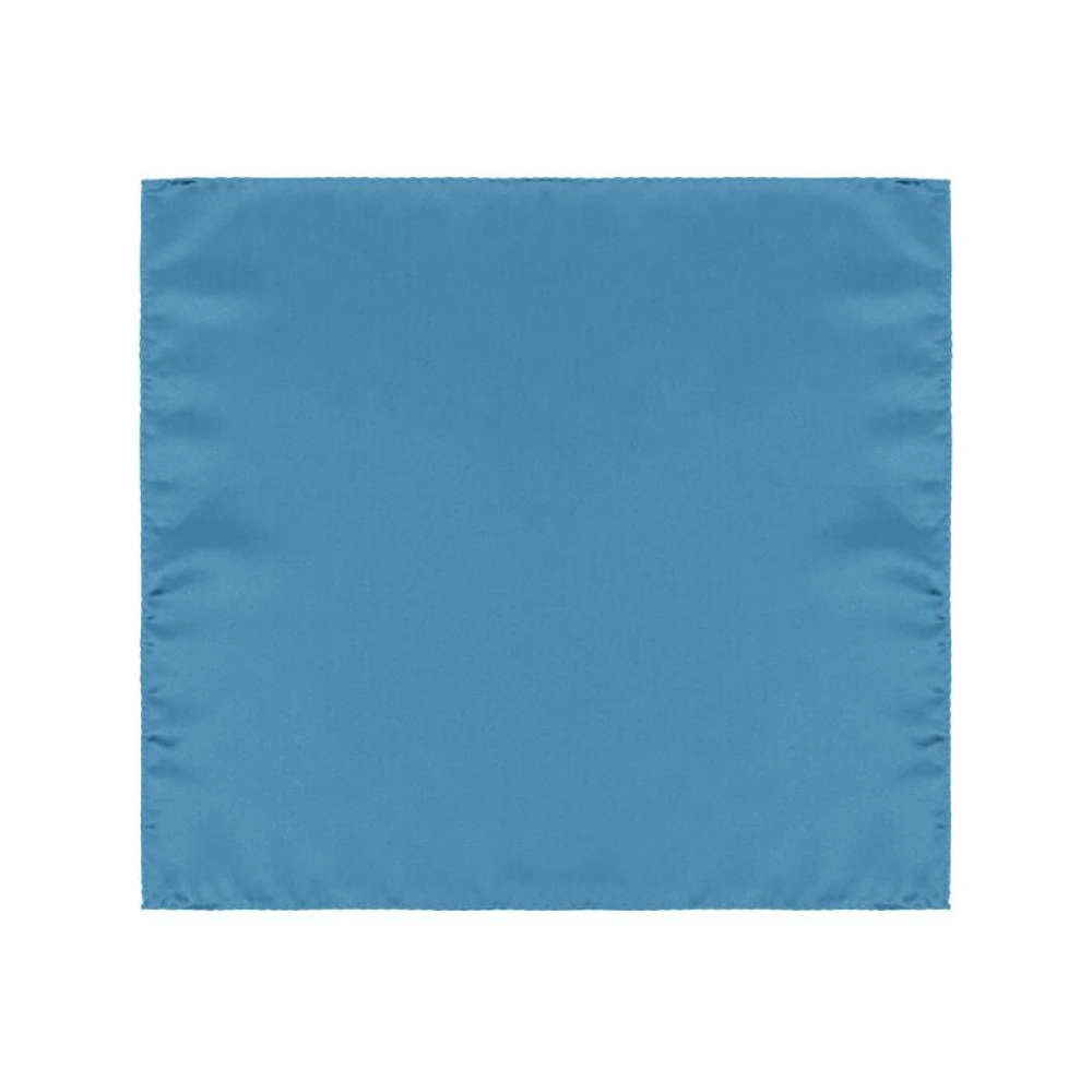 Dolce & Gabbana - Seidenes Einstecktuch - Accessories - Herren - Blau - One Size