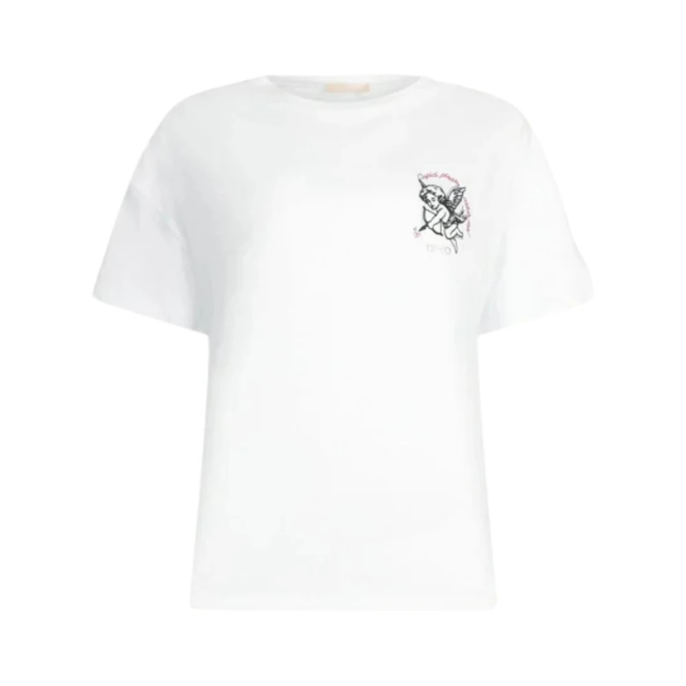 Liu Jo Damen Weiß - T-Shirts - Tops - L