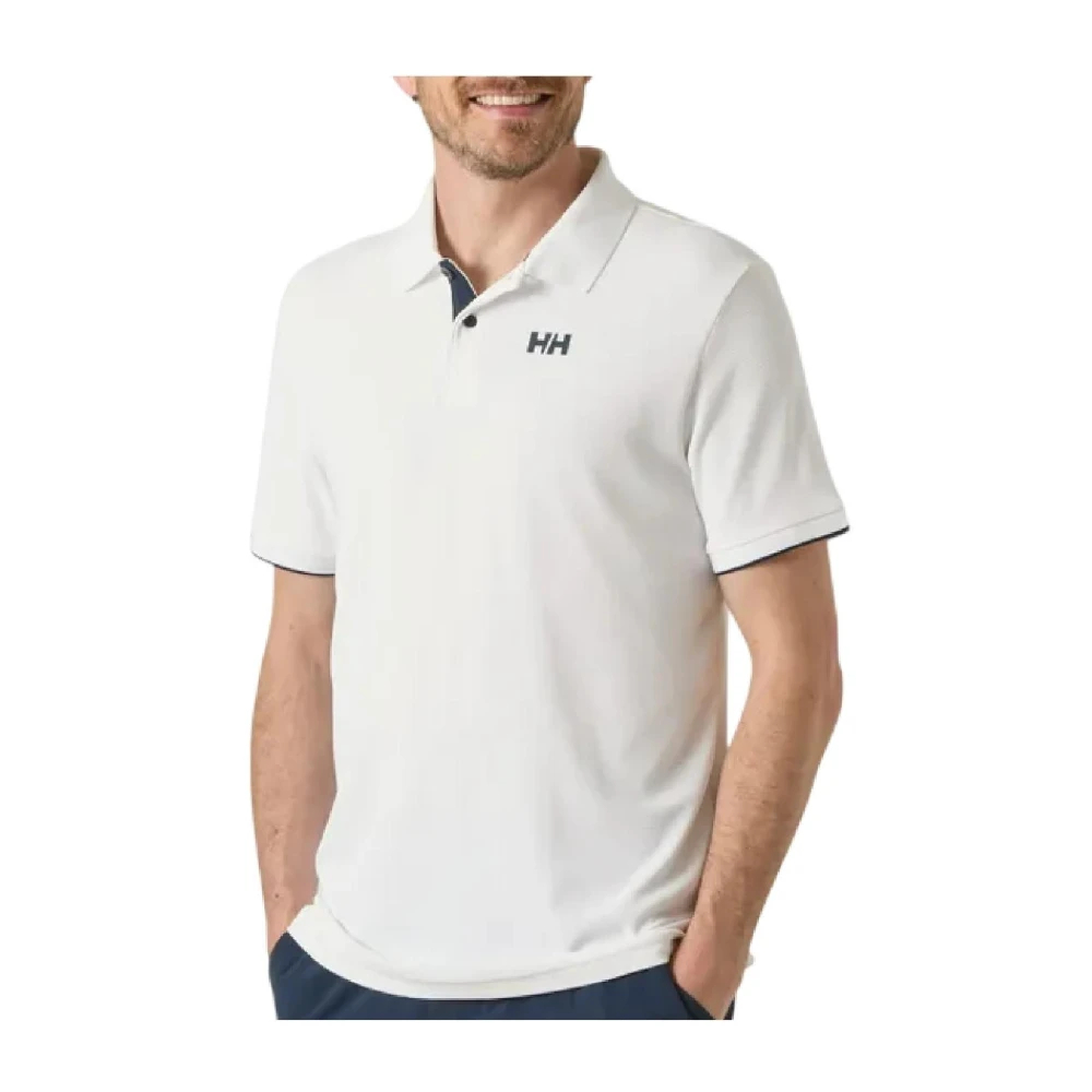Helly Hansen Herren Weiß Polo-Shirt Ocean 2.0 - Bild 4