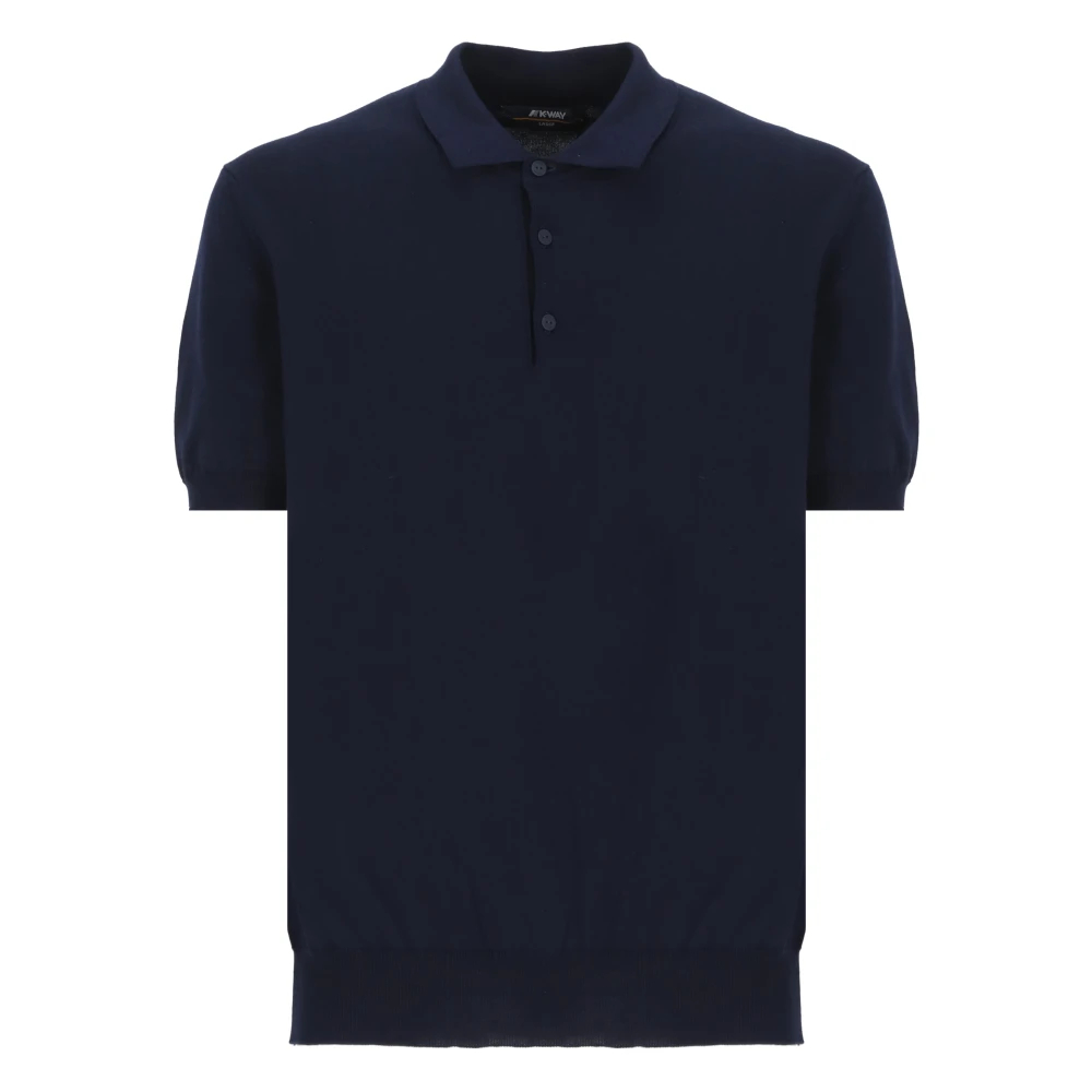 K-Way Herren Blau - Polo Shirts - Tops - 2XL