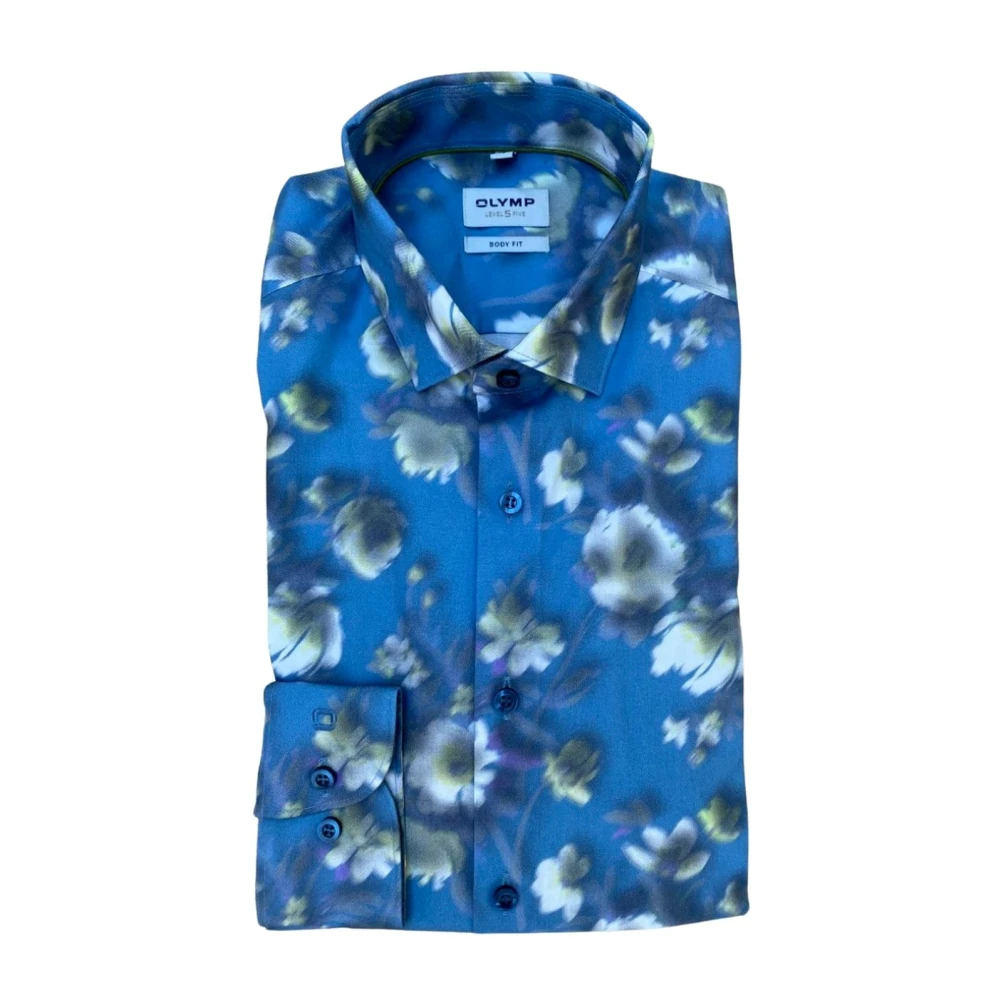 Olymp Herren Multicolor - Casual Shirt - Shirts - Mehrfarbig - M