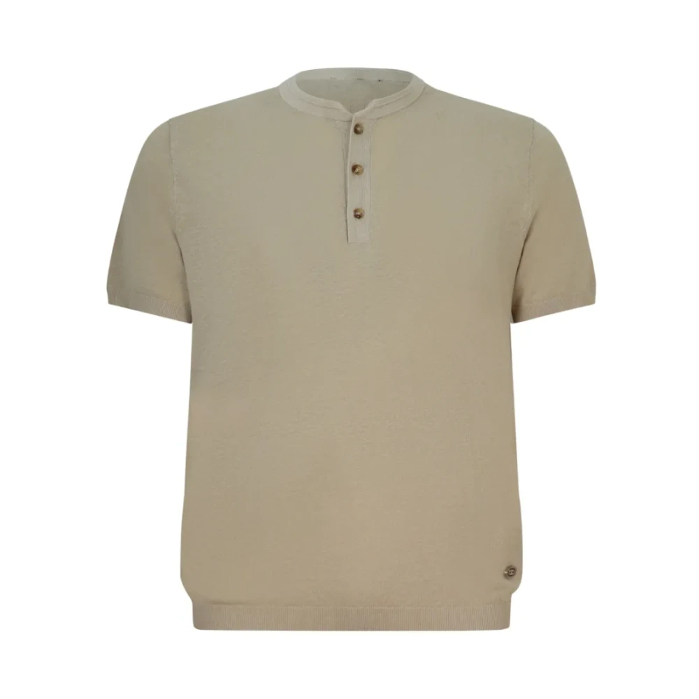 Liu Jo Herren Beige - Polo Knit - Tops - Xl