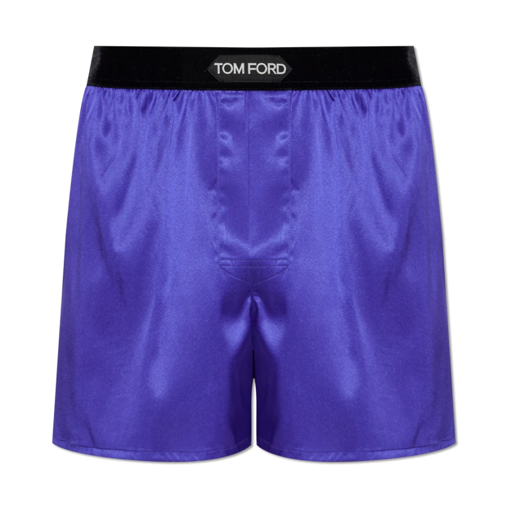 Tom Ford Herren Violett - Seiden-Boxershorts - Underwear - Lila -S