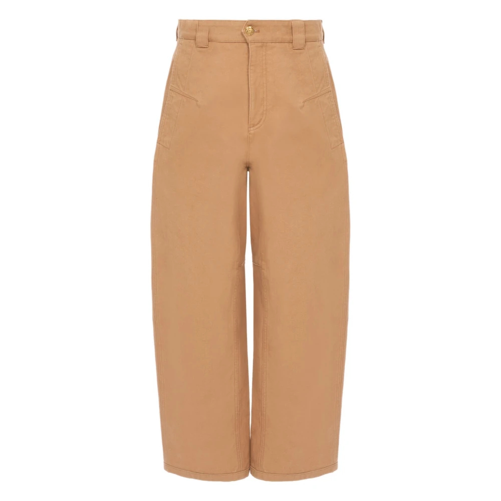 CHLOé | Blushy pink cotton canvas barrel trousers | female | 38 - Bild 7