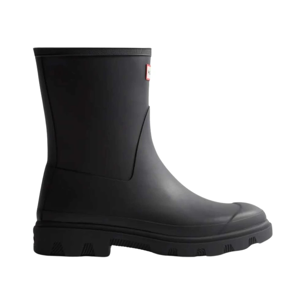 Hunter Schwarz Wasserdichte Kurzstiefel Downpour - Bild 6