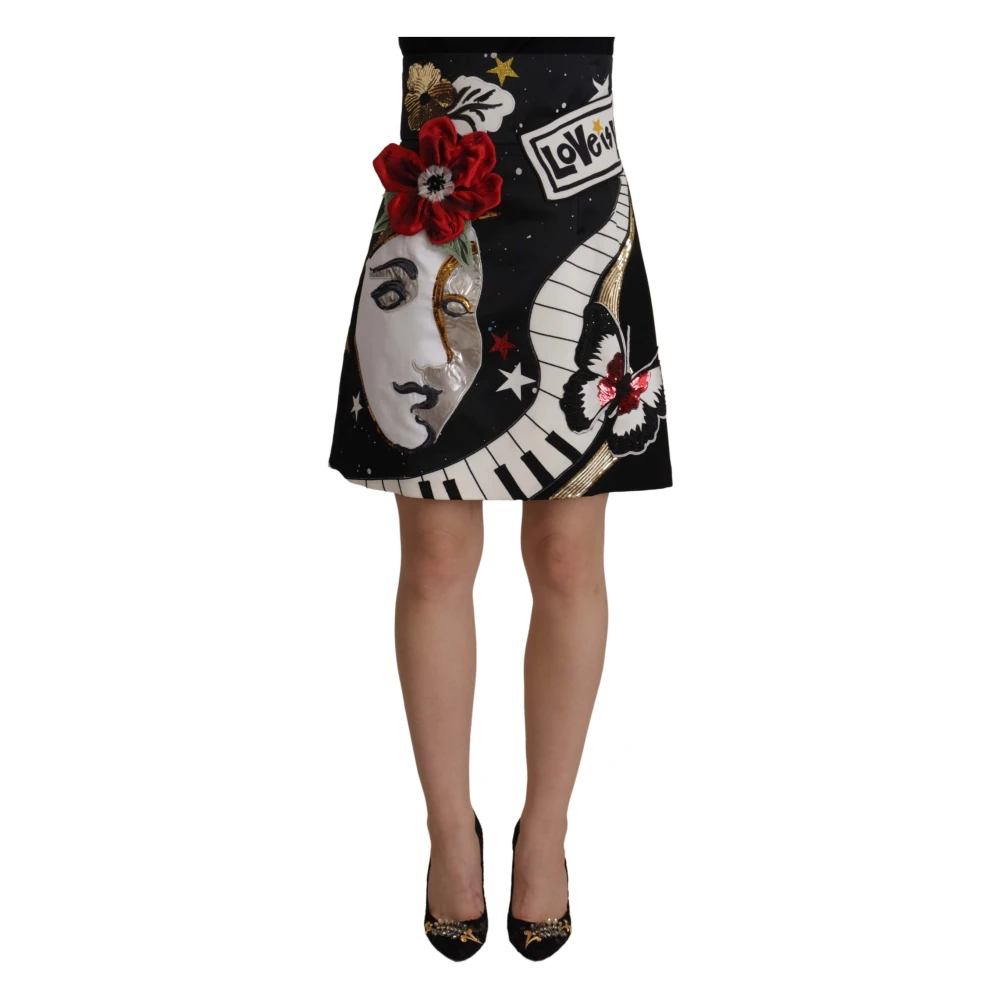 Dolce & Gabbana Damen Multicolor - Short Skirts - Skirts - Mehrfarbig - S