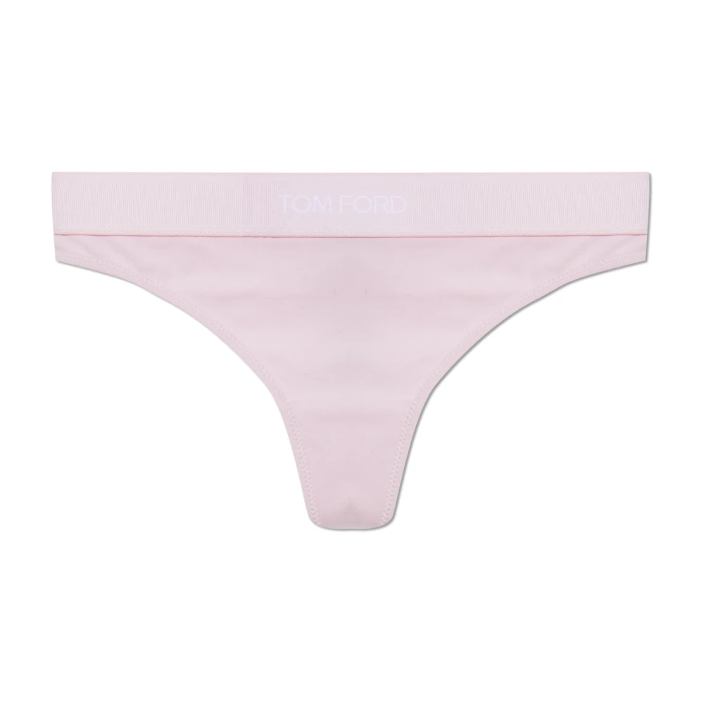 Tom Ford Damen Rosa - Signature Thong - Underwear - Xs