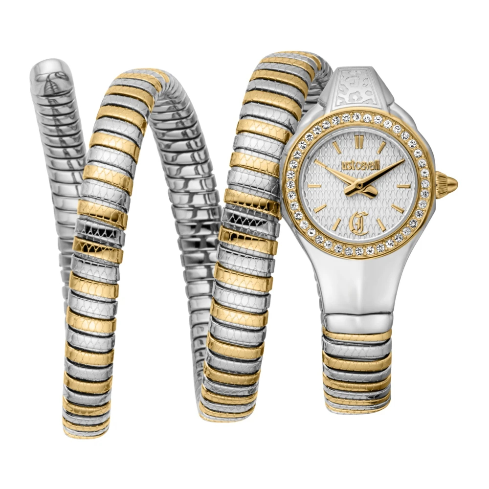 Just Cavalli Uhr Signature Snake Damen JC1L355M0055, Bicolor Edelstahl, Christ - Bild 3