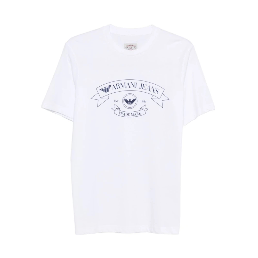Emporio Armani Herren Weiß - T-Shirts - Tops - S