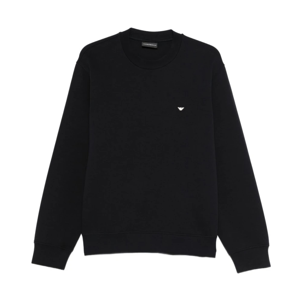 Emporio Armani Herren Blau - Rundhals-Sweatshirt - Sweatshirts & Hoodies - S