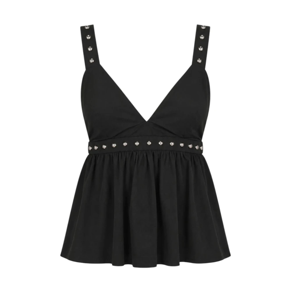 Liu Jo Damen Schwarz - Ärmellose Oberteile - Tops - K - M