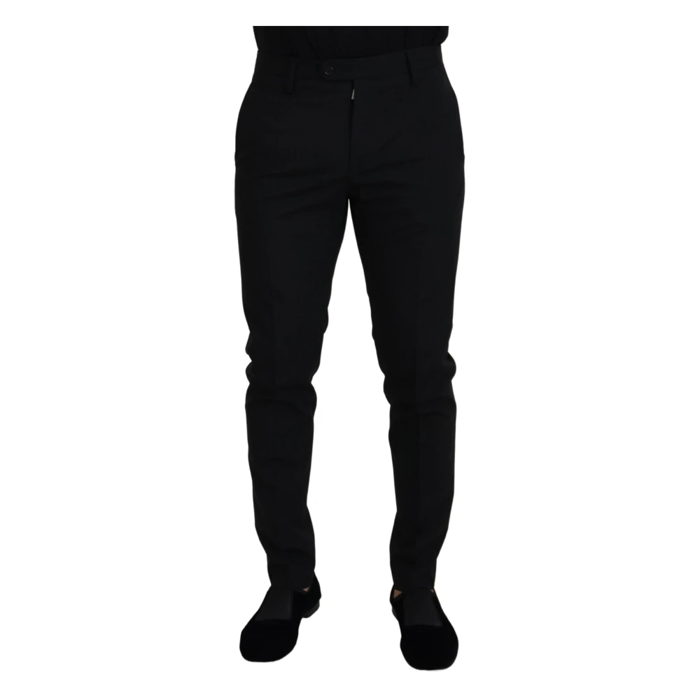 Dolce & Gabbana Herren Schwarz - Suit Hosen - Trousers - K - M