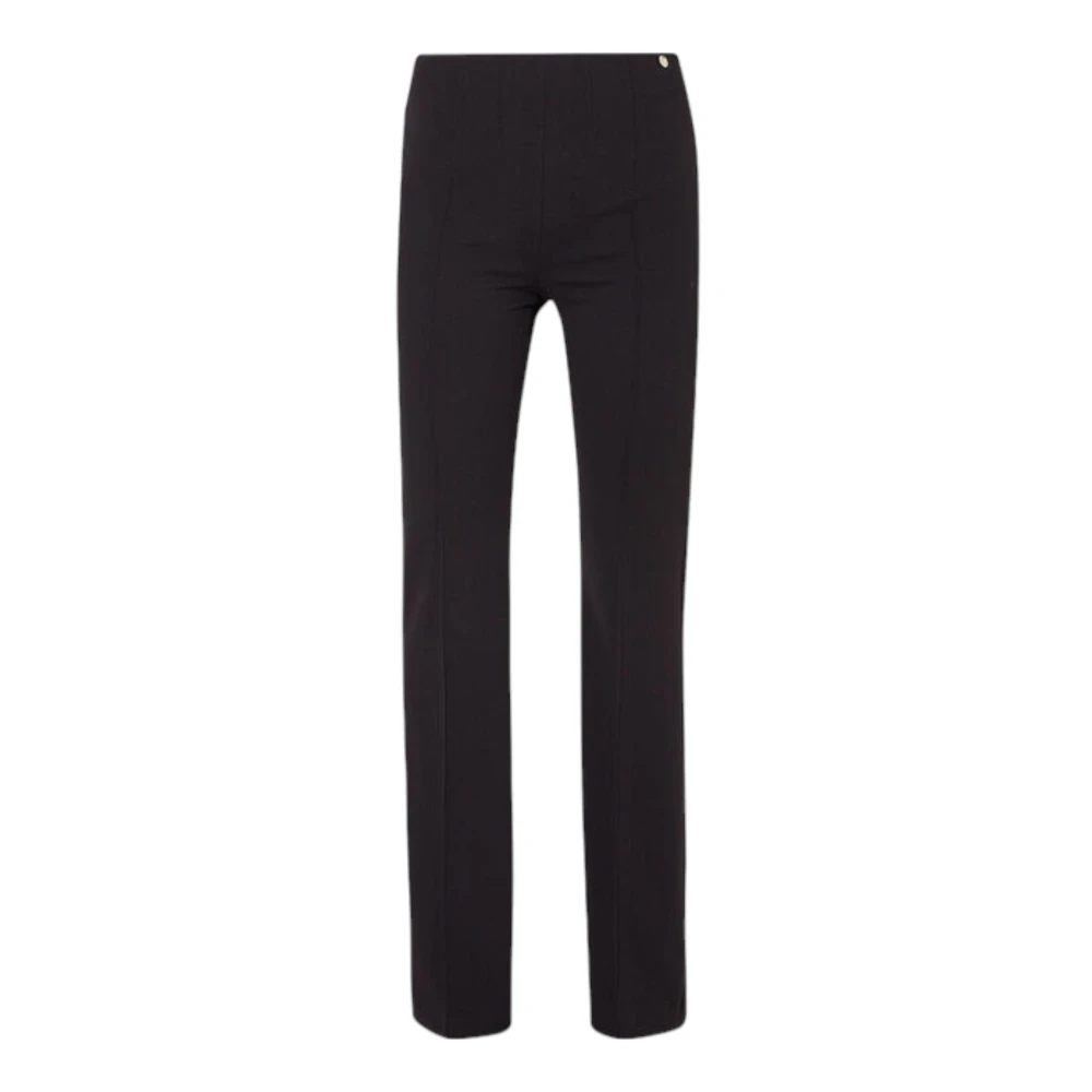 Liu Jo Damen Schwarz - Elegante Hose - Trousers - K - Xl