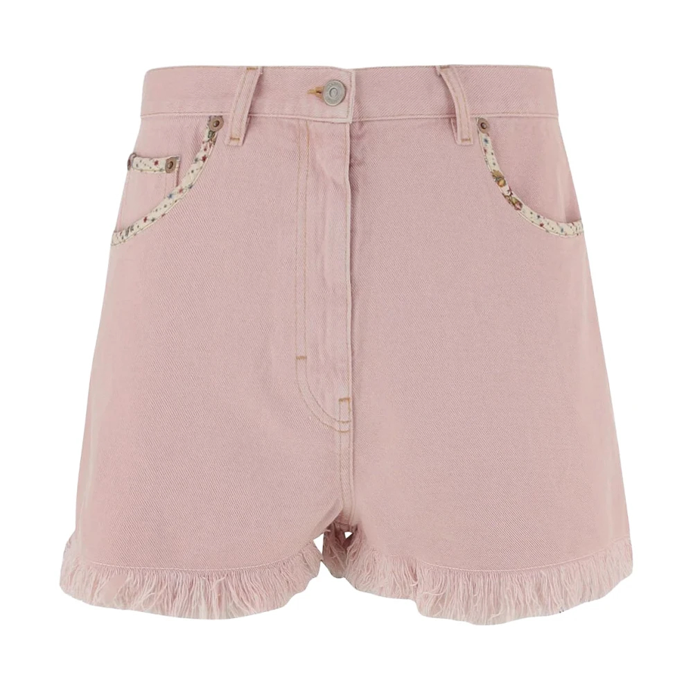 Valentino Damen Rosa - Denim Shorts - Shorts - W26