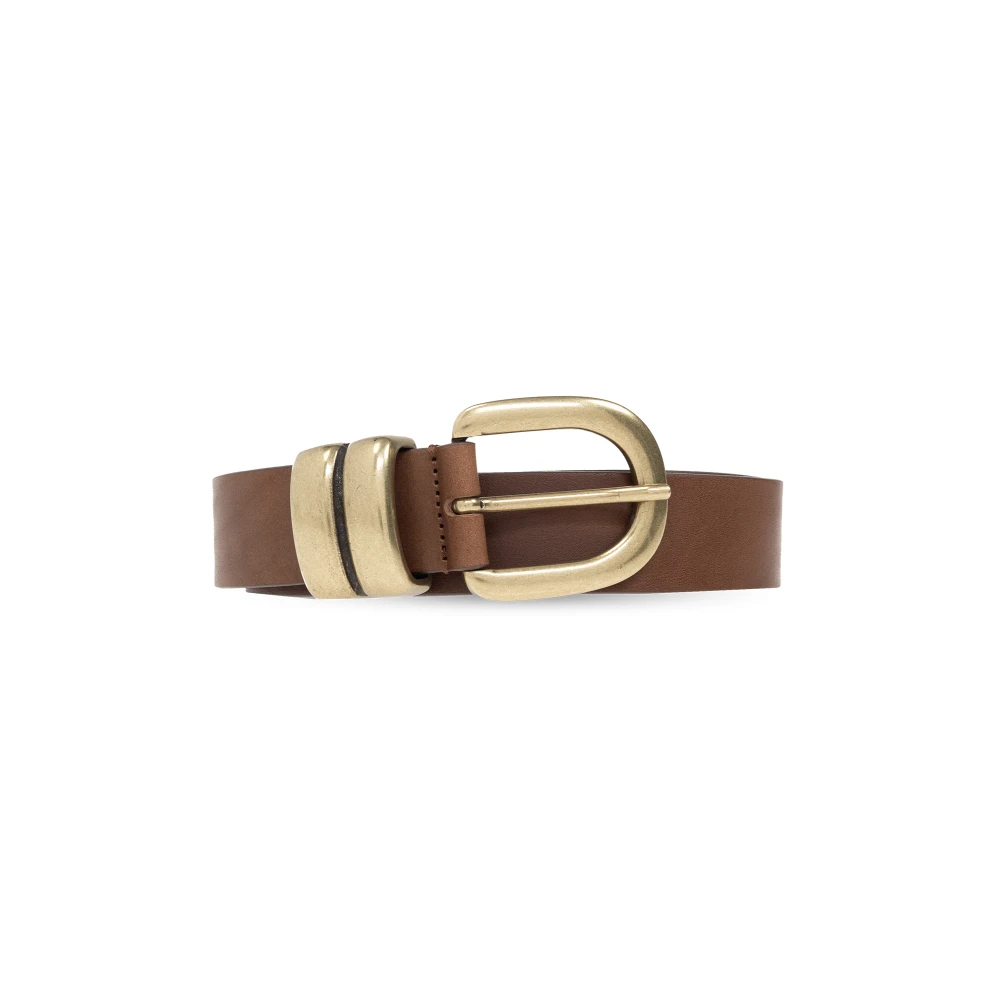 By Malene Birger Zoira Ledergürtel Dark Brown Damen - Bild 5