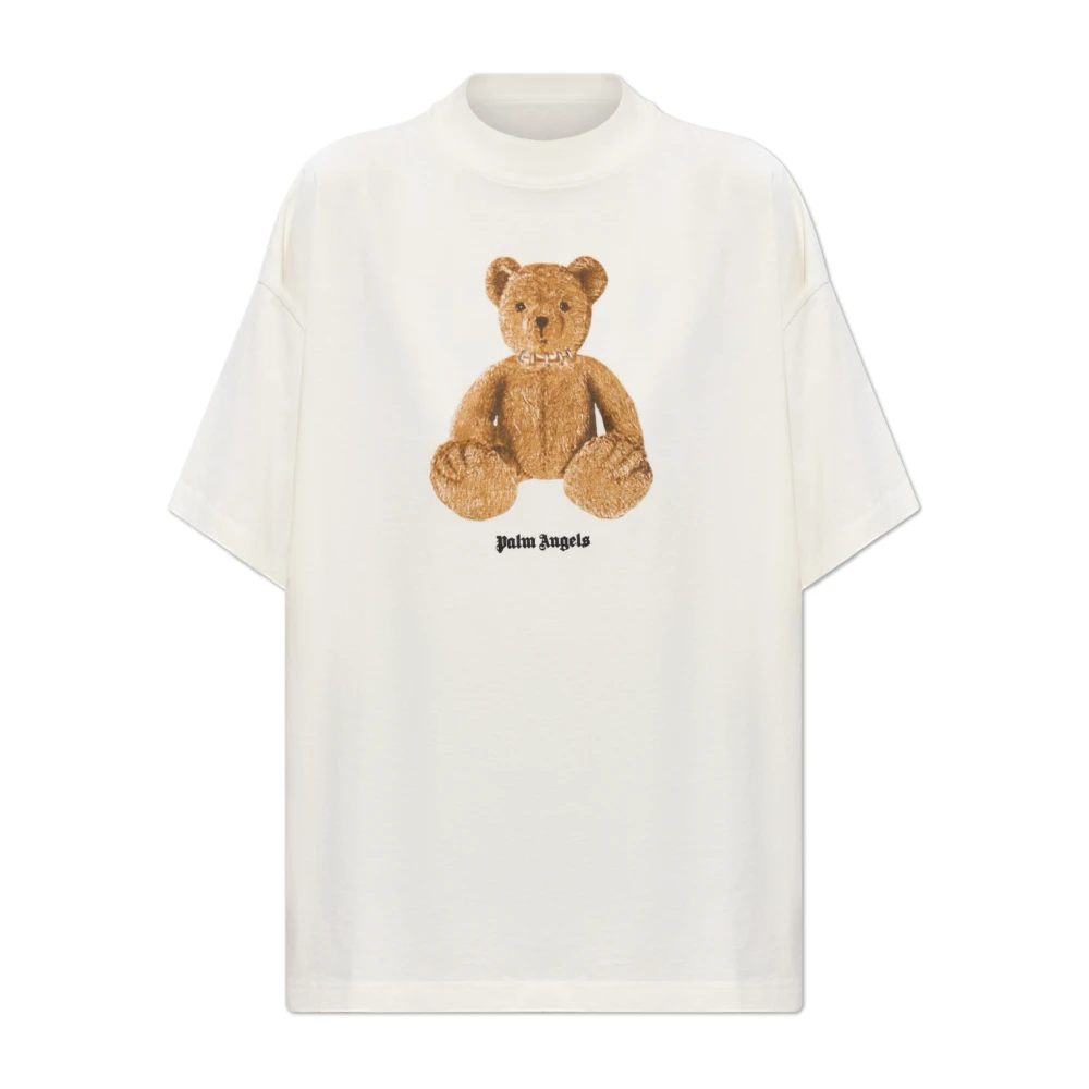 Palm Angels Damen Weiß - T-Shirts - Tops - M