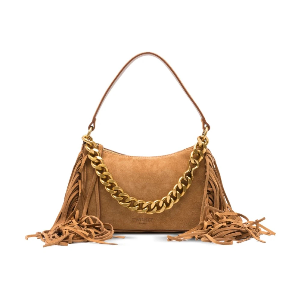 Twin Set Liliane Suede Bag Medium - Bild 3