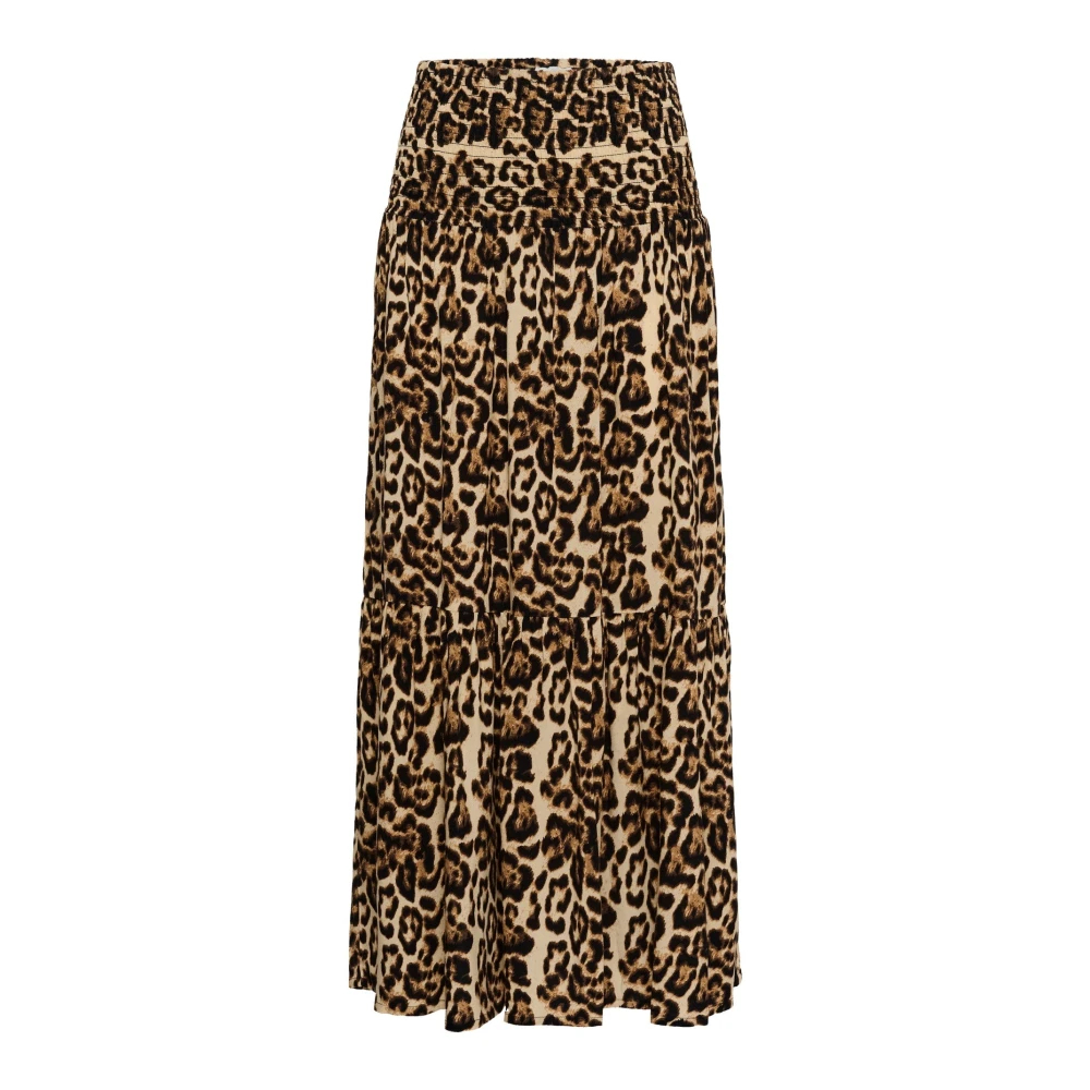 Kaffe Beige Damenrock Maxi Smock - Bild 5