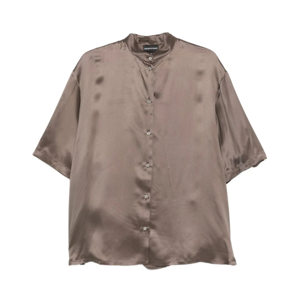 Emporio Armani Damen Braun - Shirts - Blouses & Shirts - Xs