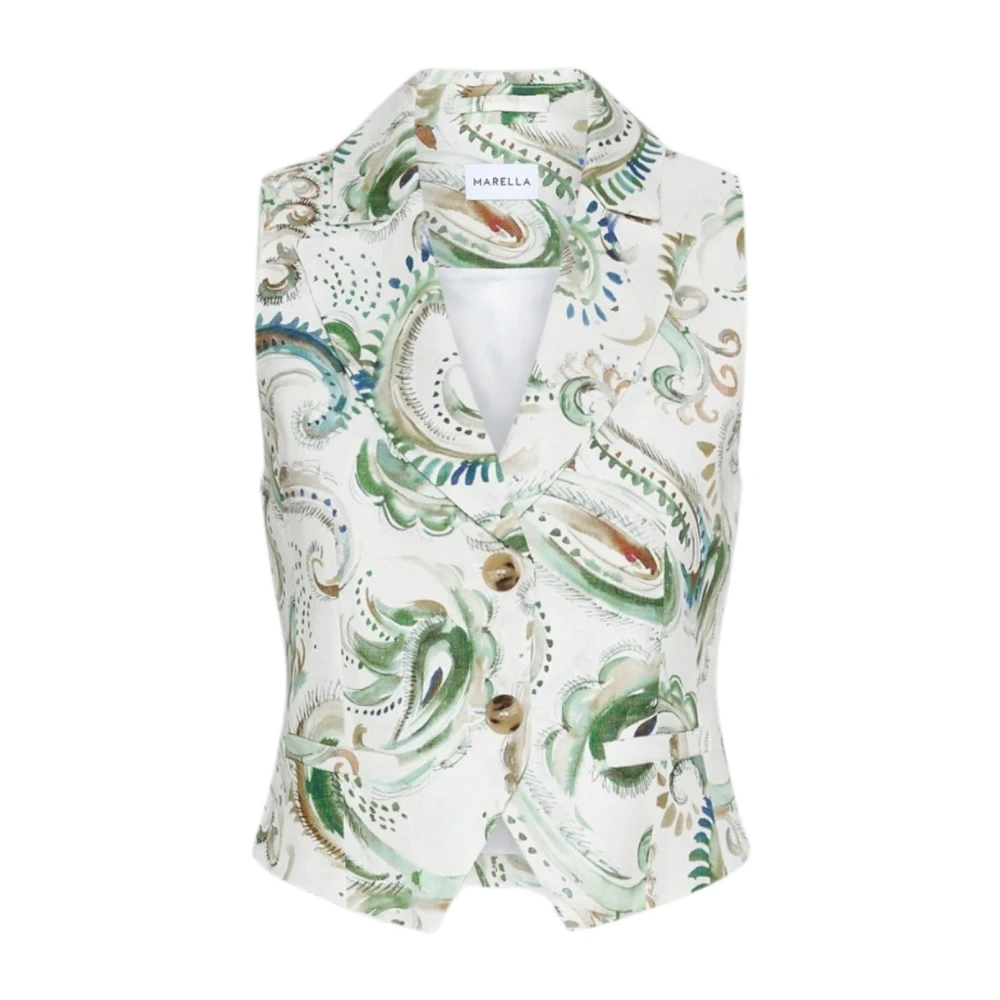 Marella Damen Multicolor - Vests - Jackets - Mehrfarbig - L