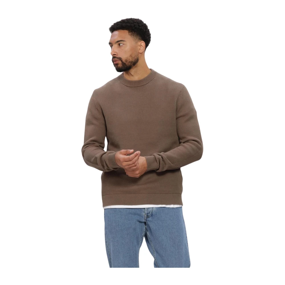 Selected Homme , Herren, Strickwaren, Braun, M - Bild 5