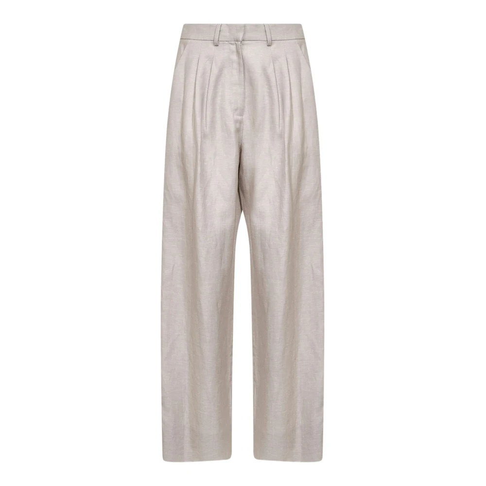Pt Torino Damen Beige - Bundfaltenhose - Trousers - S
