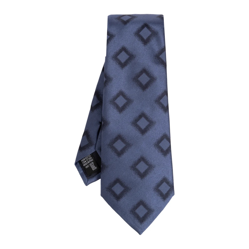 Giorgio Armani Herren Blau - Seidenkrawatte - Accessories - One Size