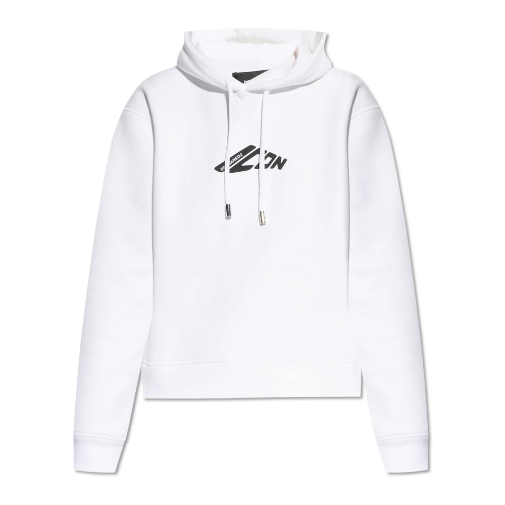 Dsquared2 Damen Weiß - Hoodie - Sweatshirts & Hoodies - Xs