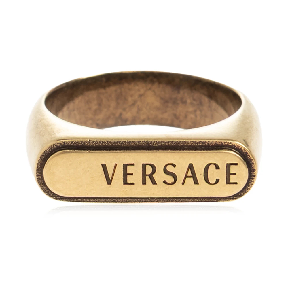 Versace Unisex Gelb - Rings - Accessories - 60 Mm