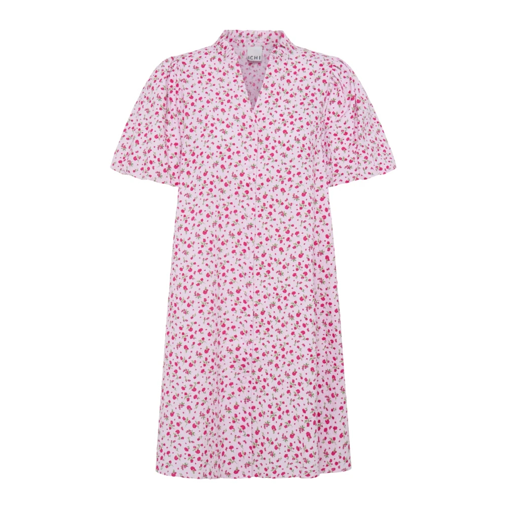 Ichi Damen Rose Kleid Qwin - Bild 3