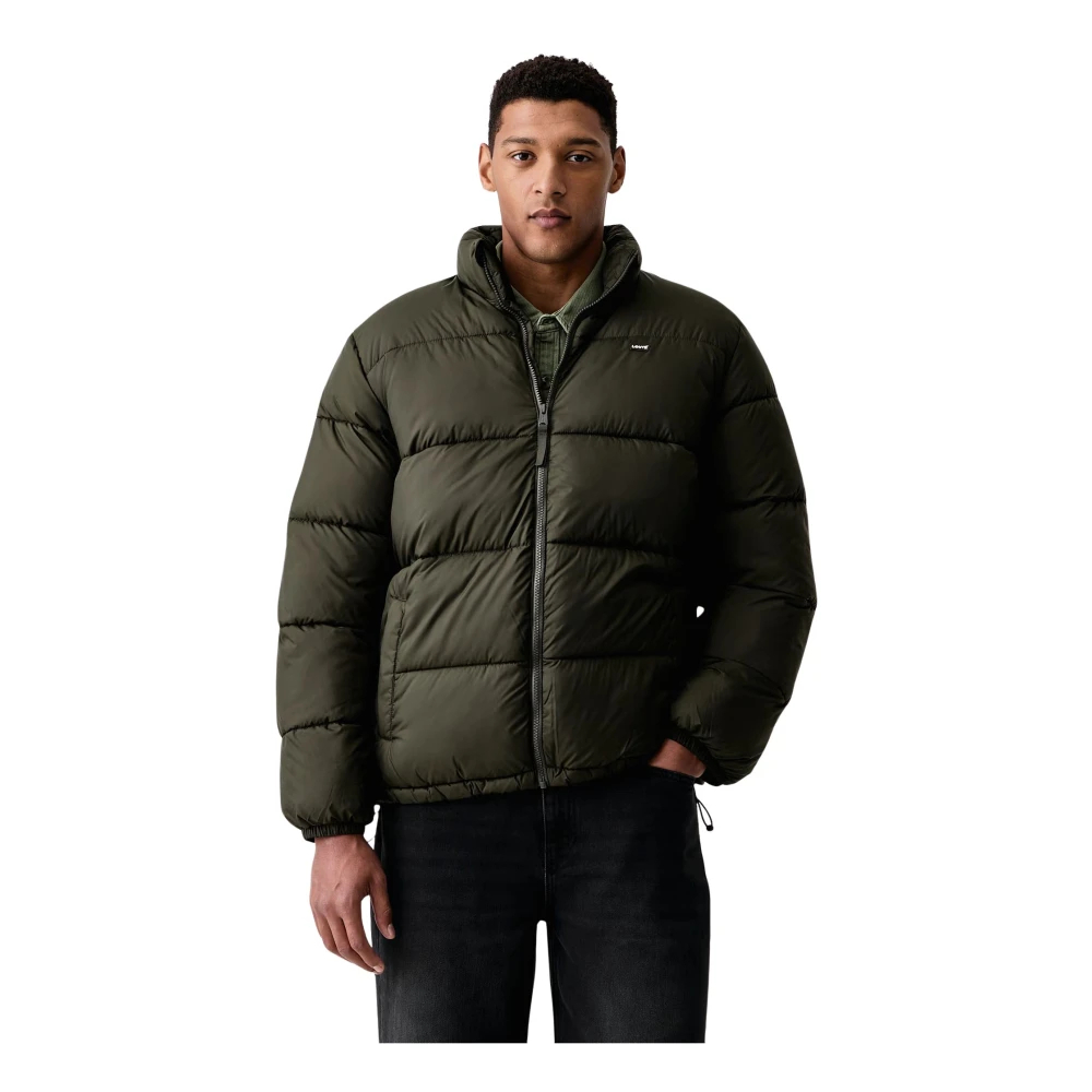 Levi's Herren Grün Kurze Pufferjacke In Khaki - Bild 5